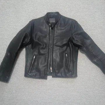 KADOKA K'S LEATHER 블랙 가죽 자켓 L
