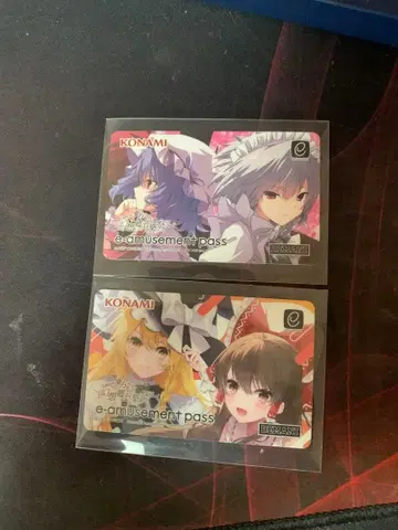 동방 e-amusement pass 2장