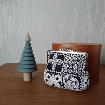 new 사탕알 가마구치 모자 가마구치 지갑 미나 페르호넨 핸드메이드