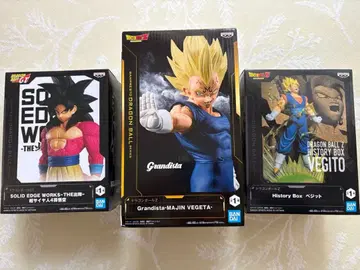 [ 미개봉품 ] 드래곤볼 프라이스 피규어 베지터, 손오공, 베지트 세트