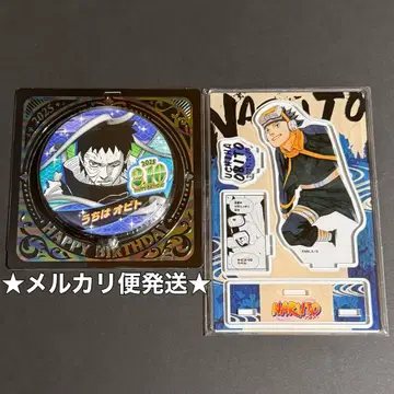 NARUTO 생일 캔뱃지 명장면 디오라마 피규어 오비토
