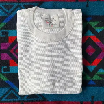 [ Deadstock ] 80s 캐나다군 서멀 셔츠 SMALL 화이트