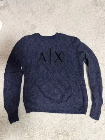 [ 새상품급 ] Armani Exchange 브랜드 로고 스웨터