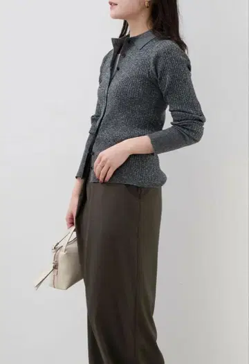 MICA&DEAL 폴로 니트 가디건