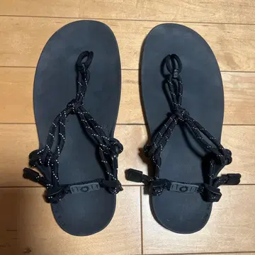 Xero Shoes 스포츠 샌들 M8/W9 블랙 제네시스