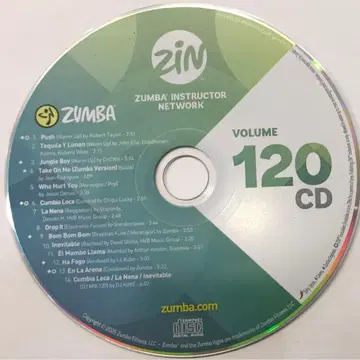 ZUMBA CD zin120 최신 버전