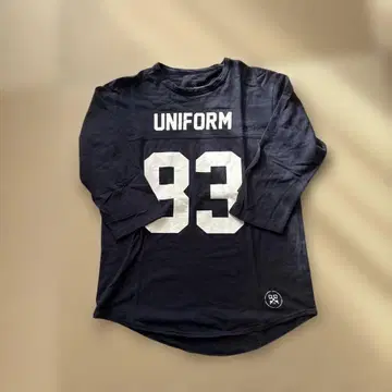 유니폼 익스페리먼트 7부 기장 롱T 사이즈 2 M