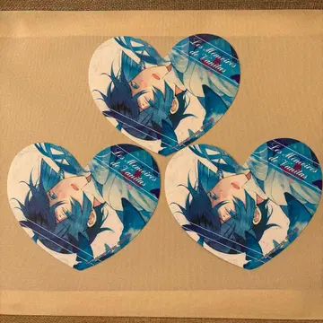 애니메이트 특전 바니타스의 수기 하트형 카드