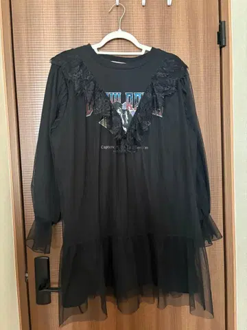 jouetie 도킹 튤 락 원피스