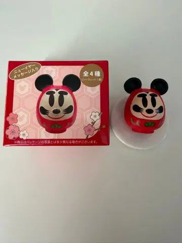 Disney/설날 달마 미키 피규어