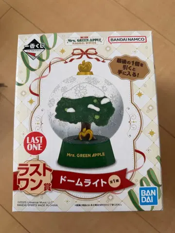 Mrs. GREEN APPLE 돔 라이트 라스트 원 상