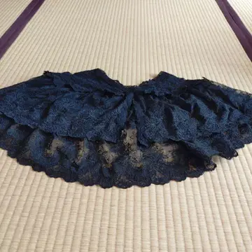 레이스 탈부착 카라? 케이프?