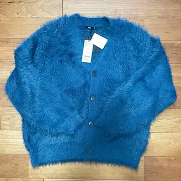 soft 롱 샤기 가디건 HARE