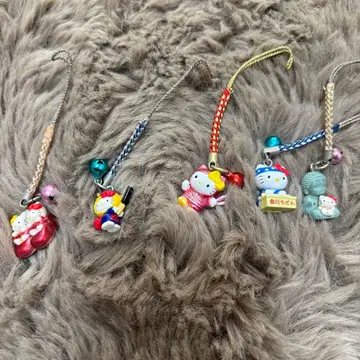 지역 한정 키티 스트랩 5개