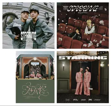 킹프리 앨범 STARRING 4형태 세트 특전 포함 DVD