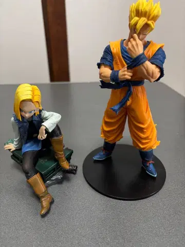 인조인간 18호 & 손오공 피규어 세트