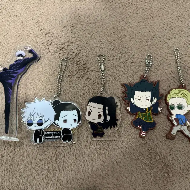 주술회전 고죠 아크릴 스탠드 및 키링