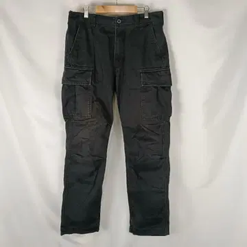 AVIREX 아비렉스 카고 팬츠 M 블랙 B4220