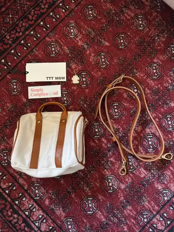 TTT x Simply Complicated 미니 보스턴 백