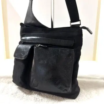 [새상품급] WORLD POLO 블랙 숄더백