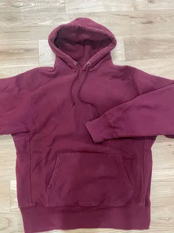 CAMBER 버건디 후드티 L 사이즈