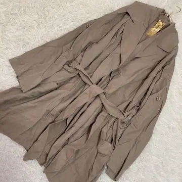 ROYAL PARTY 스프링 코트 베이지 38 오피스 깔끔