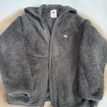 단톤 플리스 자켓 그레이 풀 집업 36