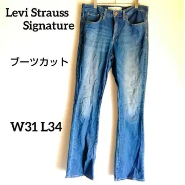리바이스 시그니처 부츠컷 데님 W31 L34