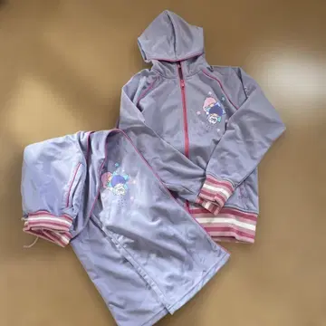 키키라라 후드 부착 저지 팬츠 세트 성인용 M 사이즈 새상품 산리오