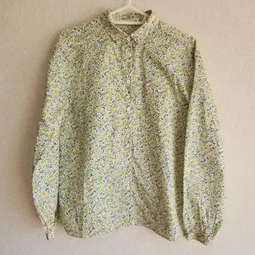 deux c 리버티 셔츠 작은 옷깃 포켓