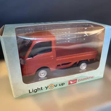 다이하츠 하이제트 트럭 풀백카 미니카 오렌지