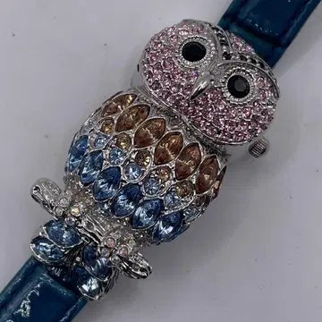 Liebe 스와로브스키 올빼미 손목시계 U