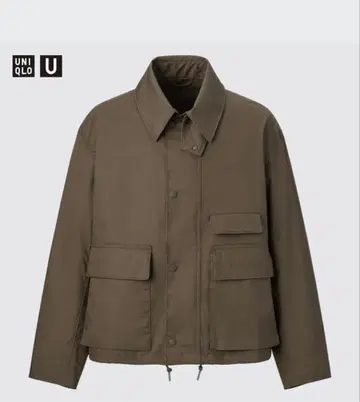 유니클로 U 유틸리티 숏 블루종