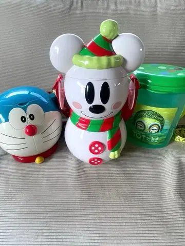 팝콘 바게트 크리스마스 미키마우스, 도라에몽, 실크 드 솔레이유