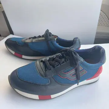 BALLY 스니커즈 그레이/블랙/네이비/레드