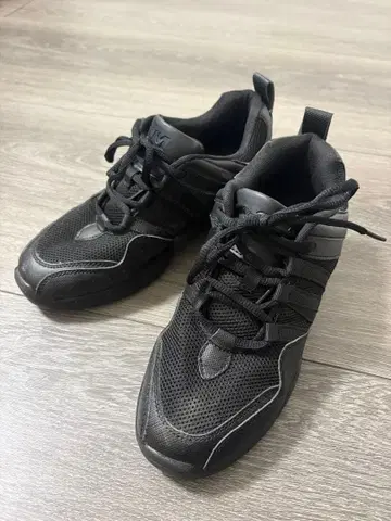 댄스 슈즈 ZUM ZDS118-DX 스플릿 솔 블랙 25.0