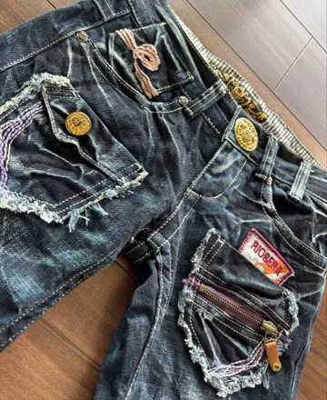 RIOBERA 데님 청바지 24 미사용 새상품