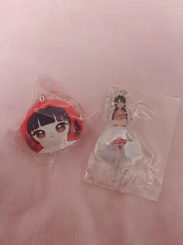 iLiFE! 코코하나 리리 실사 아크릴 키링 오만쥬 키링 마쿠하리