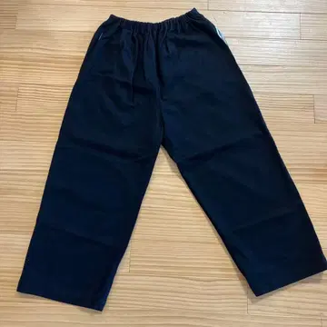 pot and tea 블랙 와이드 팬츠 울 포트앤티