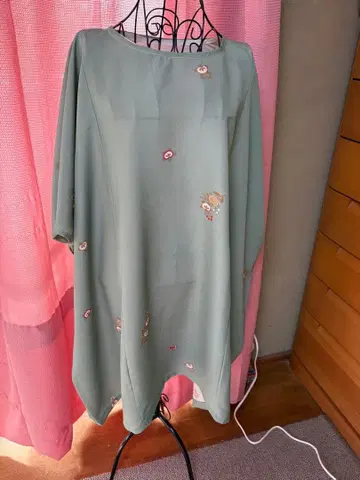 마터니티에도 기모노 리메이크 카프탄 튜닉 핸드메이드