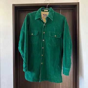 London Fog 그린 긴팔 셔츠 M