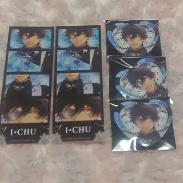 아이츄 아이 츄 9주년 하트 캔뱃지 브로마이드 코우