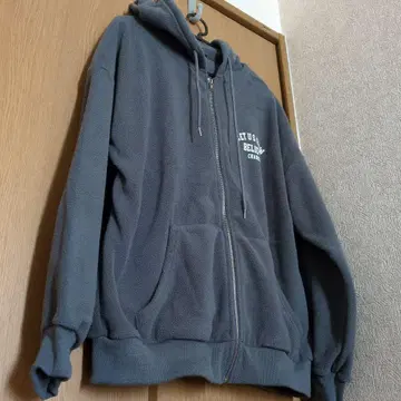 Dazy 그레이 플리스 후드티 L 사이즈