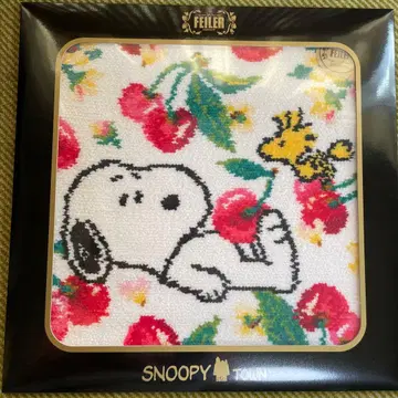 FEILER 스누피 손수건 약 25cm