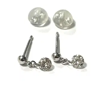 플라티나 다이아몬드 귀걸이