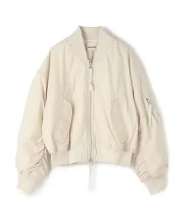 맥피 2022년 아이보리 MA-1 자켓 충전솜