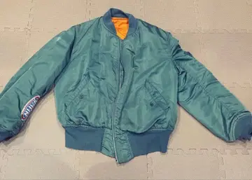 미국제 알파 MA-1 플라이트 자켓 그린 빈티지