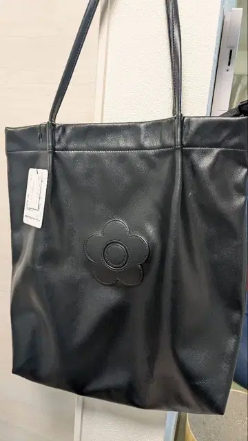 마리콴트 토트백 블랙 택 포함 새상품 빅