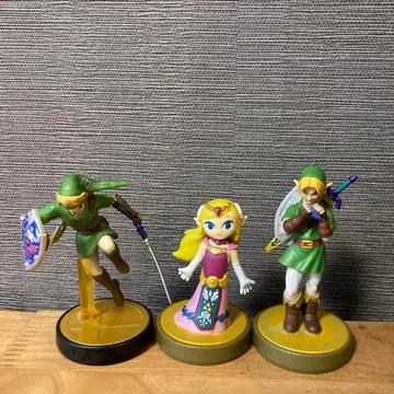 젤다의 전설 amiibo 젤다 공주 링크