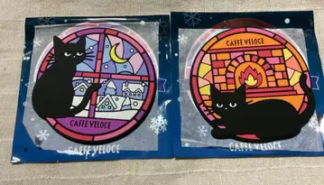 벨로체 블랙 고양이 러버 코스터 창가 벽난로